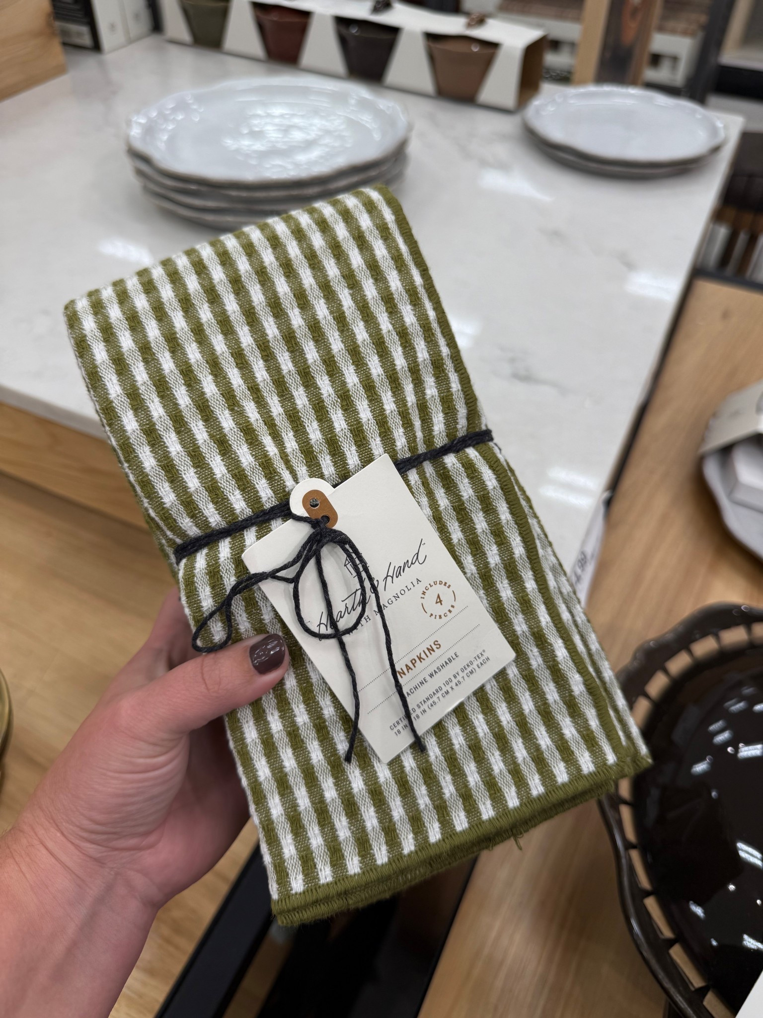 Hearth & hand gingham print cloth napkin | fall napkin 

#LTKHome #LTKSeasonal