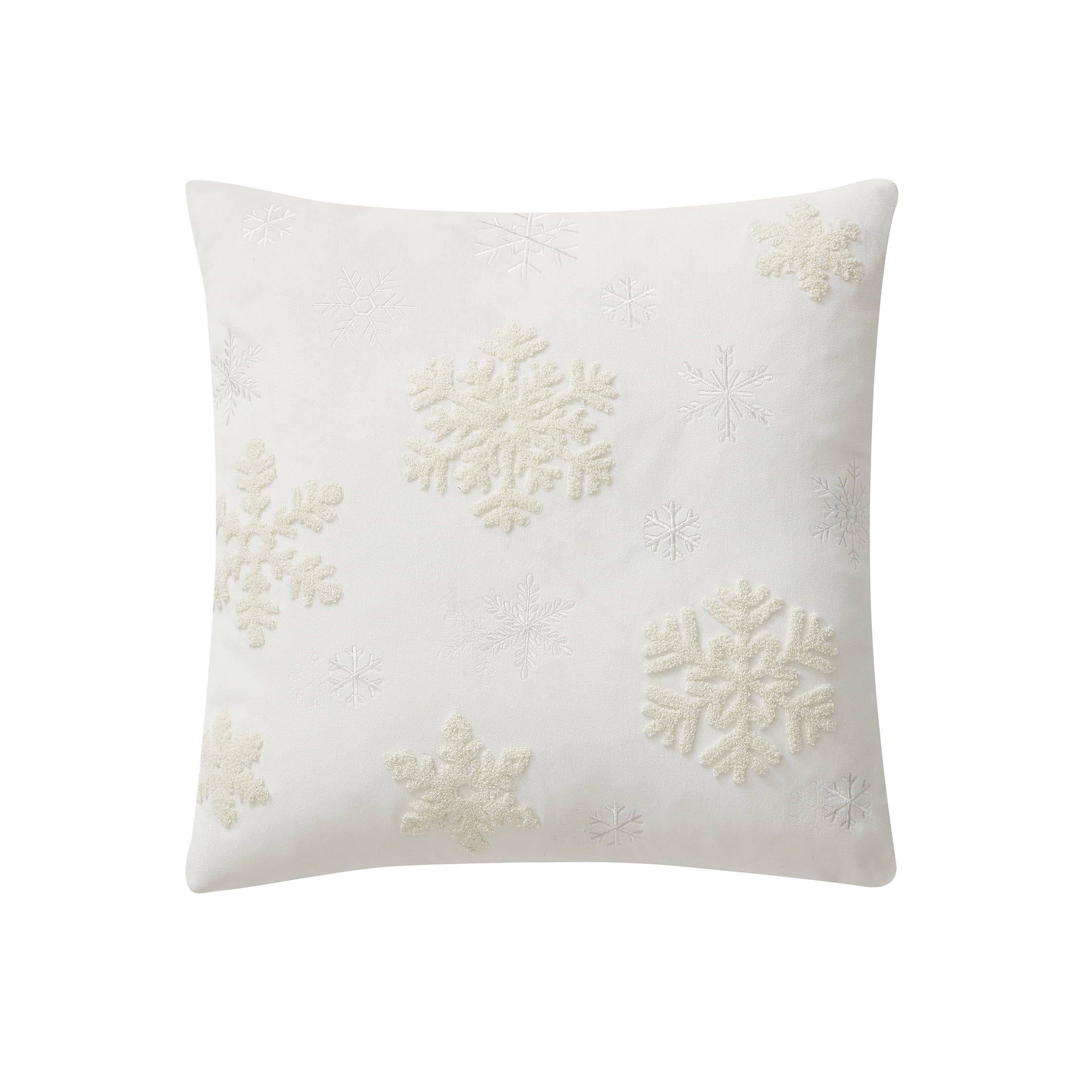 My Texas House Savannah Velvet Decorative Pillow Cover, 20" x 20", Coconut milk - Walmart.com | Walmart (US)