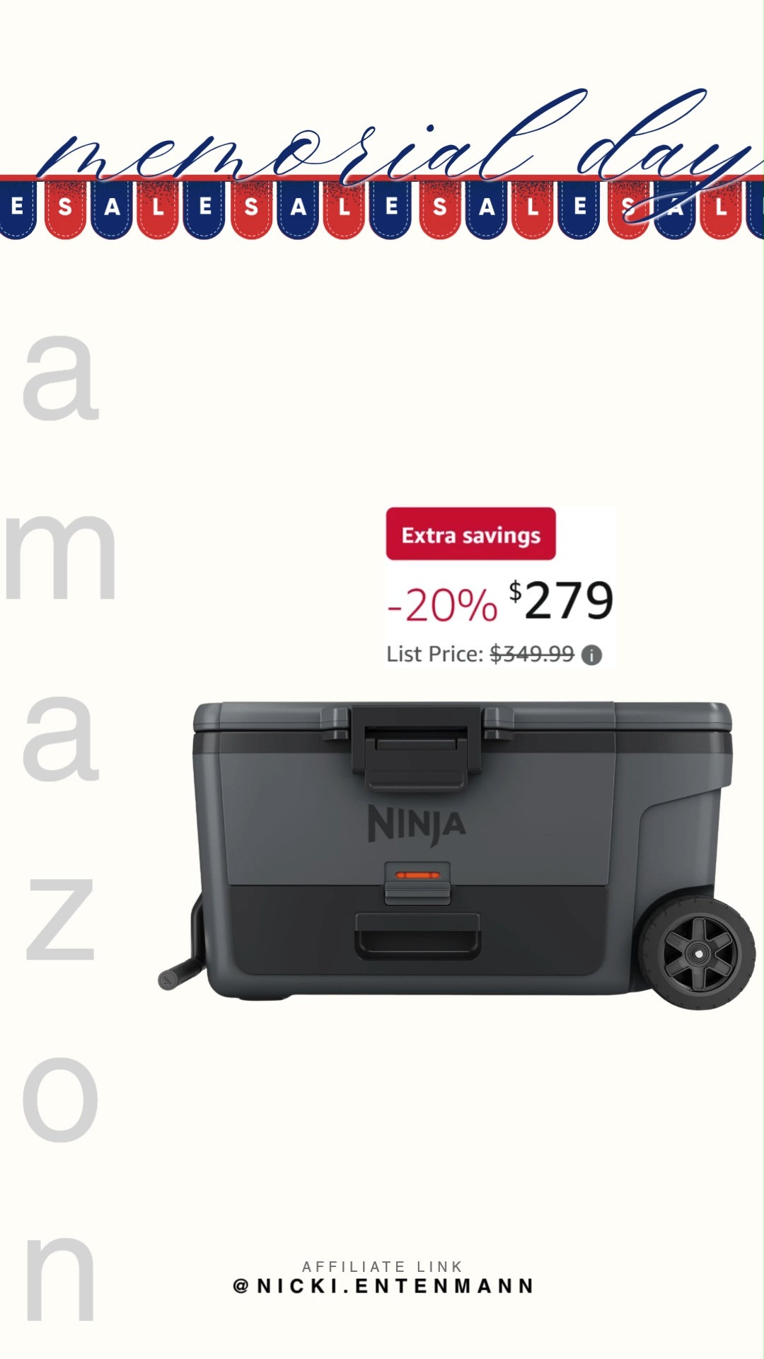 Ninja FrostVault 45QT Cooler with wheels and insulated dry storage drawer keeps drinks icy, snacks fresh, and adventures cheerful. Durable design makes every outing practical and stylish 🧊✨🏞️  

#NinjaCooler #HardCooler #OutdoorGear #CampingEssentials #AdventureReady #FoodStorage #TravelGear #PicnicEssentials #DurableDesign #ModernLifestyle 

 #LTKHome #LTKSaleAlert #LTKTravel