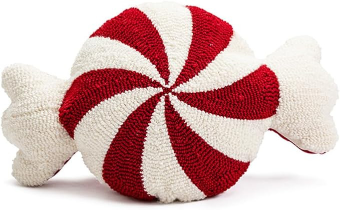 XIAIJIA Christmas Pillows Candy Throw Pillow White Pillow Christmas Room Decorations Soft Winter ... | Amazon (US)