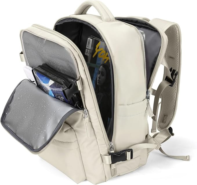 Large Travel Gym Backpack Women Carry On Backpack Flight Approved Hiking Waterproof Rucksack Dayp... | Amazon (US)