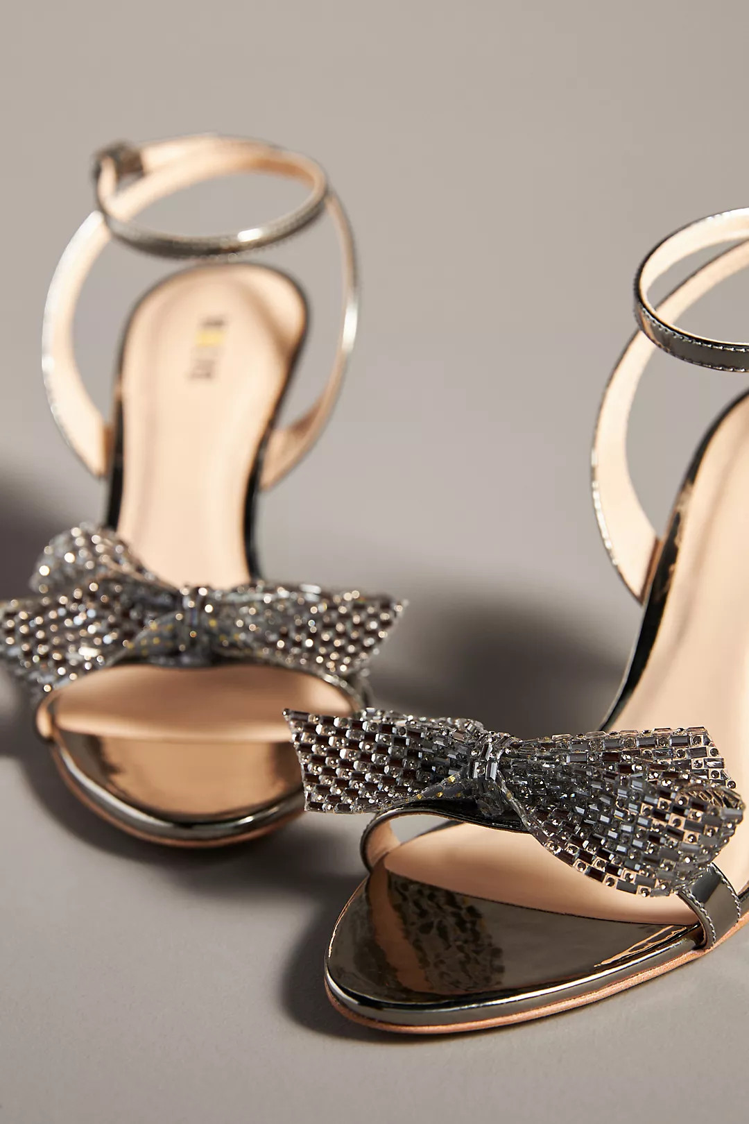 Maeve Crystal Bow Heels | Anthropologie (US)
