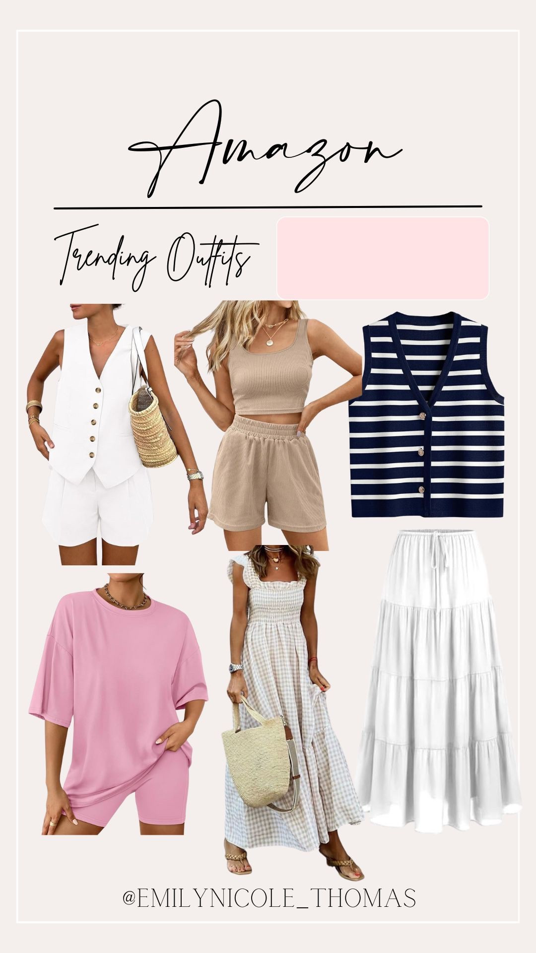Trendy Spring outfits on Amazon 

Amazon finds, Amazon deals, Amazon fashion, outfit sets, casual sets, casual outfits, loungewear, spring outfits, summer outfits, boat day, beach day, trendy outfits, trending, & dresses

#LTKSaleAlert #LTKStyleTip #LTKFindsUnder50