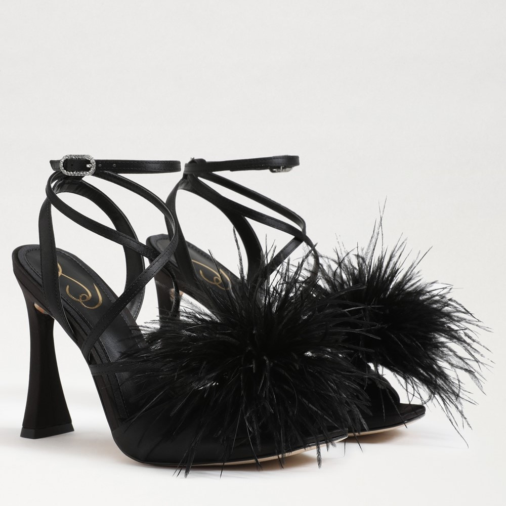 Layton Feather Strappy Heel | Sam Edelman