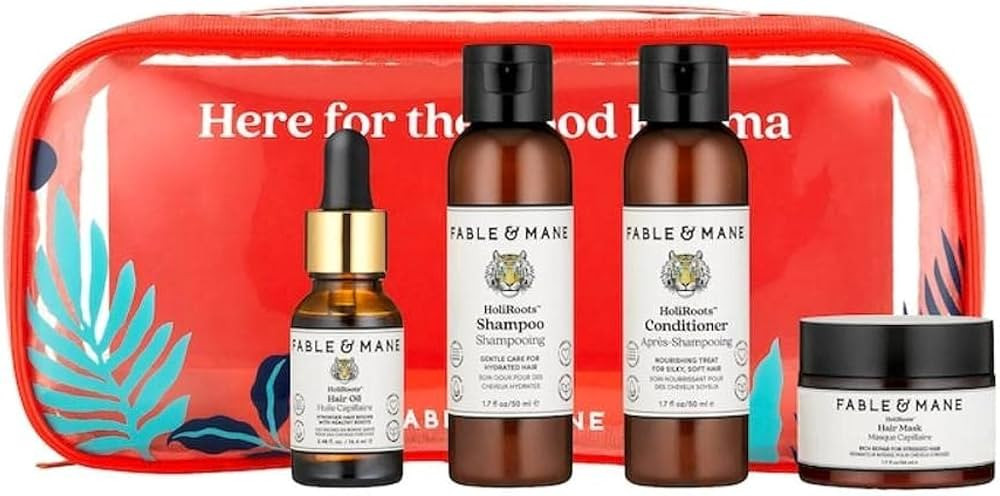 Fable & Mane HoliRoots™ Good Karma Hair Set | Amazon (US)
