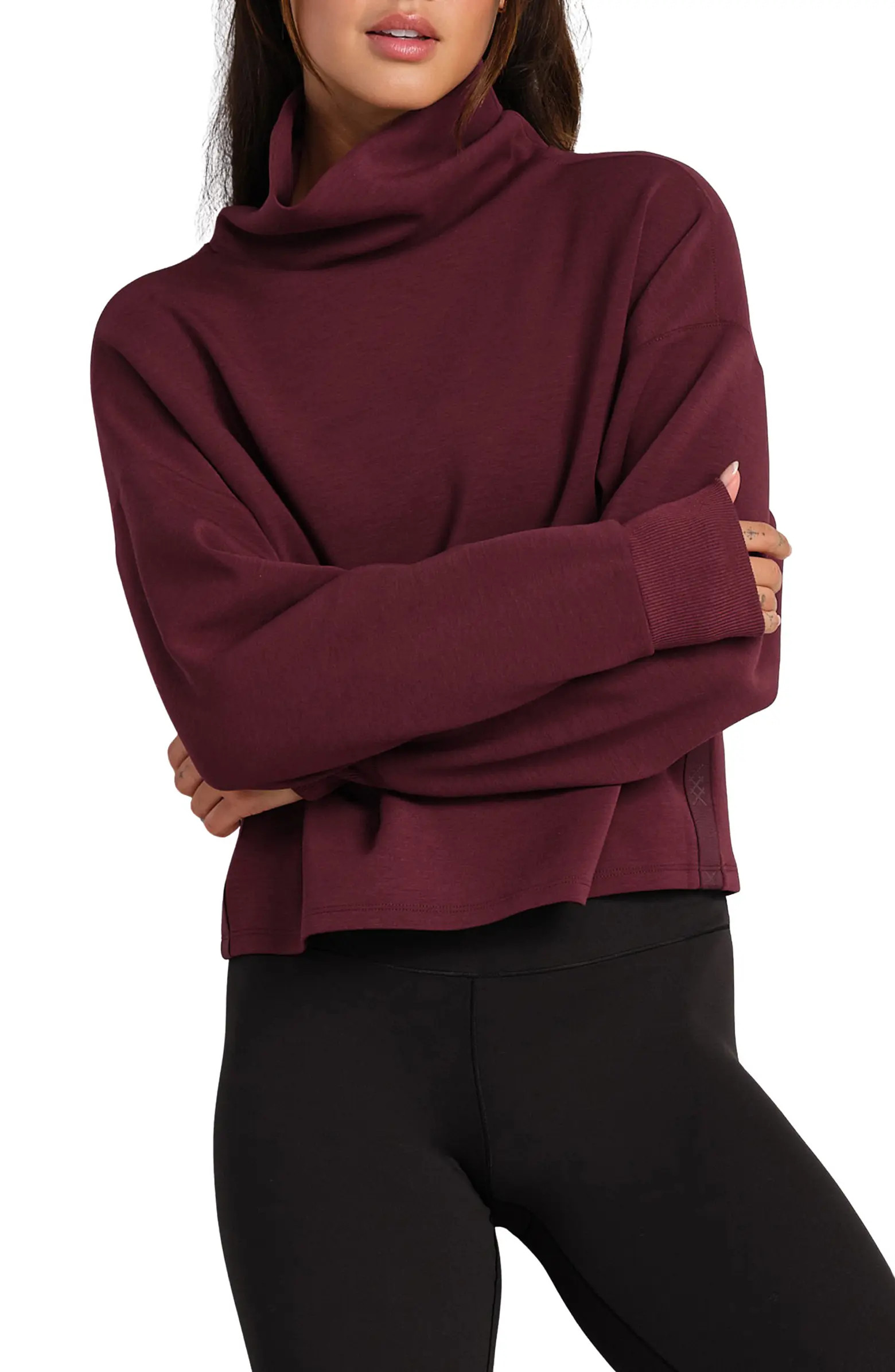 DreamGlow Mock Neck Top | Nordstrom