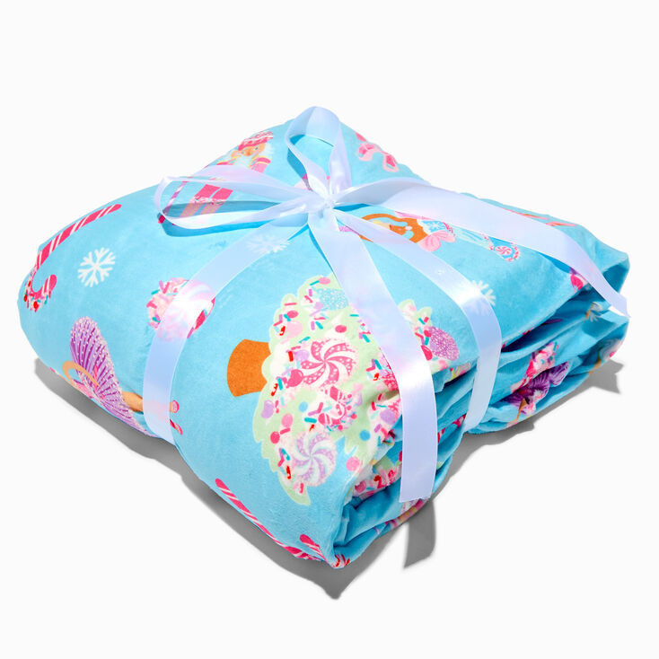 Christmas Nutcracker Sherpa Blanket | Claire's (UK)