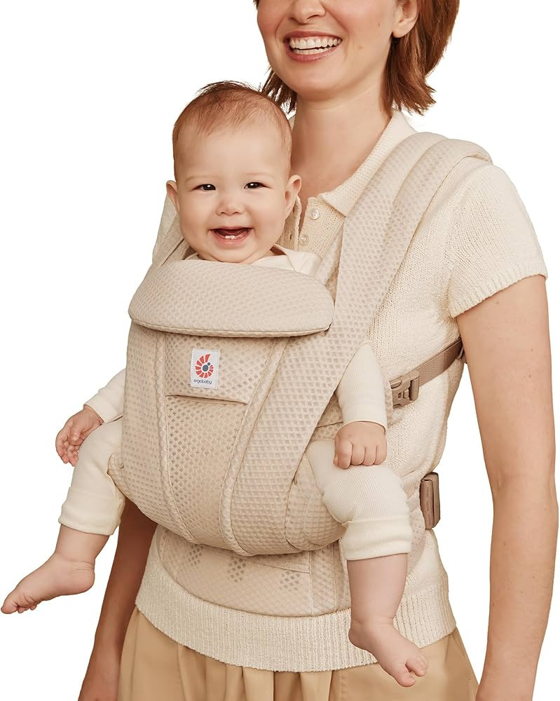 Ergobaby Omni Deluxe All Carry Positions Breathable Mesh Baby Carrier with Enhanced Lumbar Suppor... | Amazon (US)
