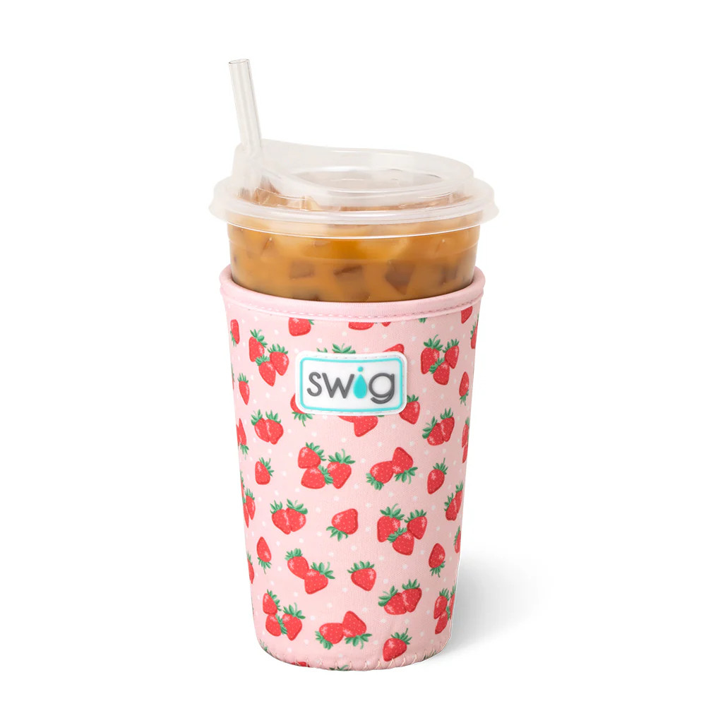Strawberry Shortcake Medium Iced Cup Coolie | Swig Life