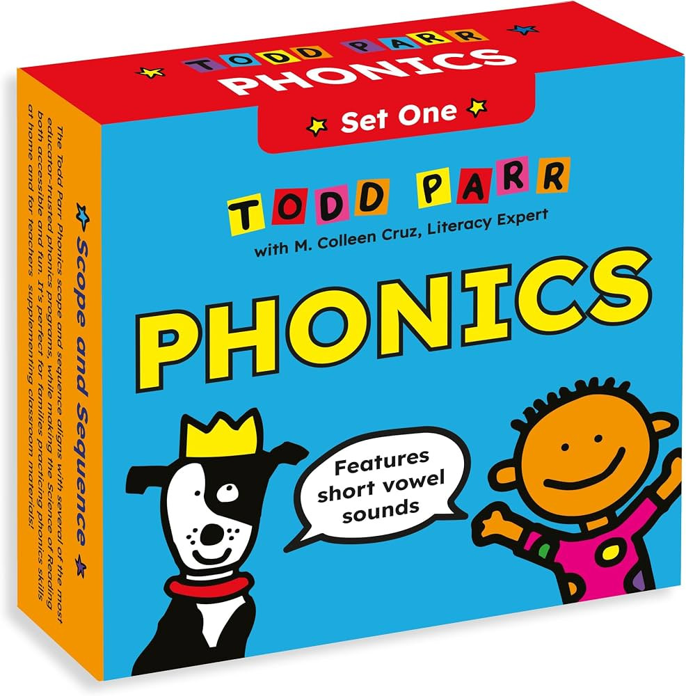 Todd Parr Phonics: Set One: Short Vowel Sounds (12 Books for New Readers) | Amazon (US)