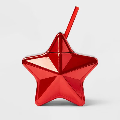19.8 fl oz Figural Star Tumbler Red - Sun Squad™ | Target