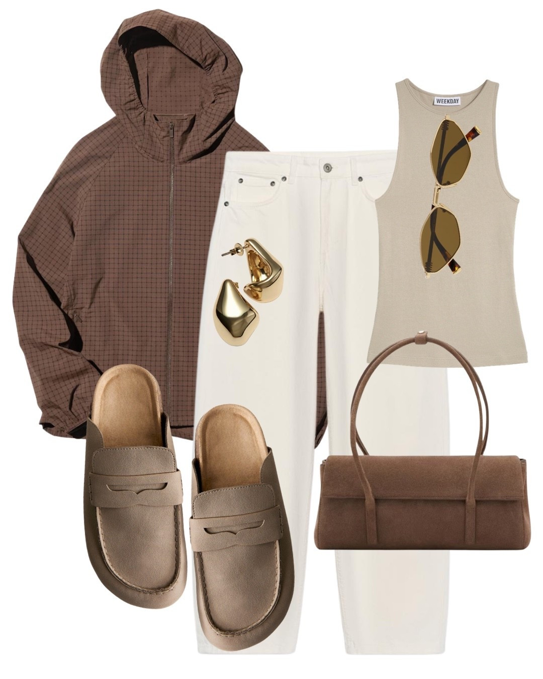 BROWN CHECK PARKA - Practical and on trend jacket from Uniqlo for under £35! 

#jacket #springoutfit #jeans 

#LTKspring #LTKshoes #LTKjeans