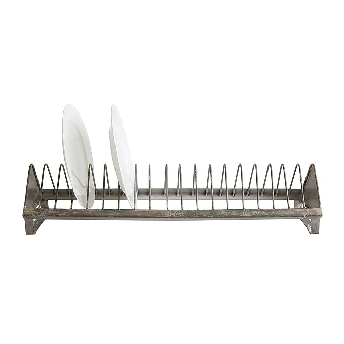 Creative Co-op DA8472 Metal 18 Plate Rack | Amazon (US)