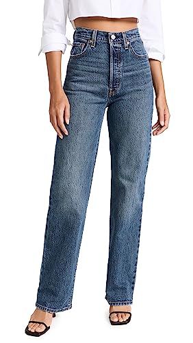 Levi's Women's Ribcage Full Length Jeans | Amazon (US)