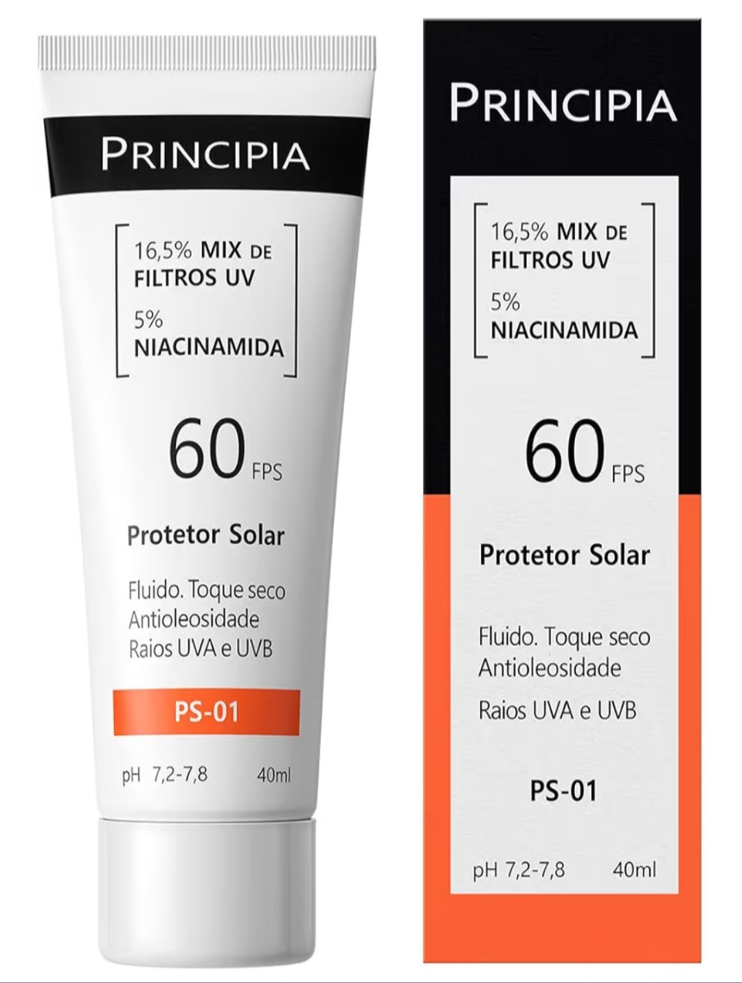 Protetor Solar Facial Principia FPS 60, 16,5% Mix de Filtros UV + 5% Niacinamida FPS 60 PS-01 com 40ml

#LTKbrasil #LTKpromo #LTKhome