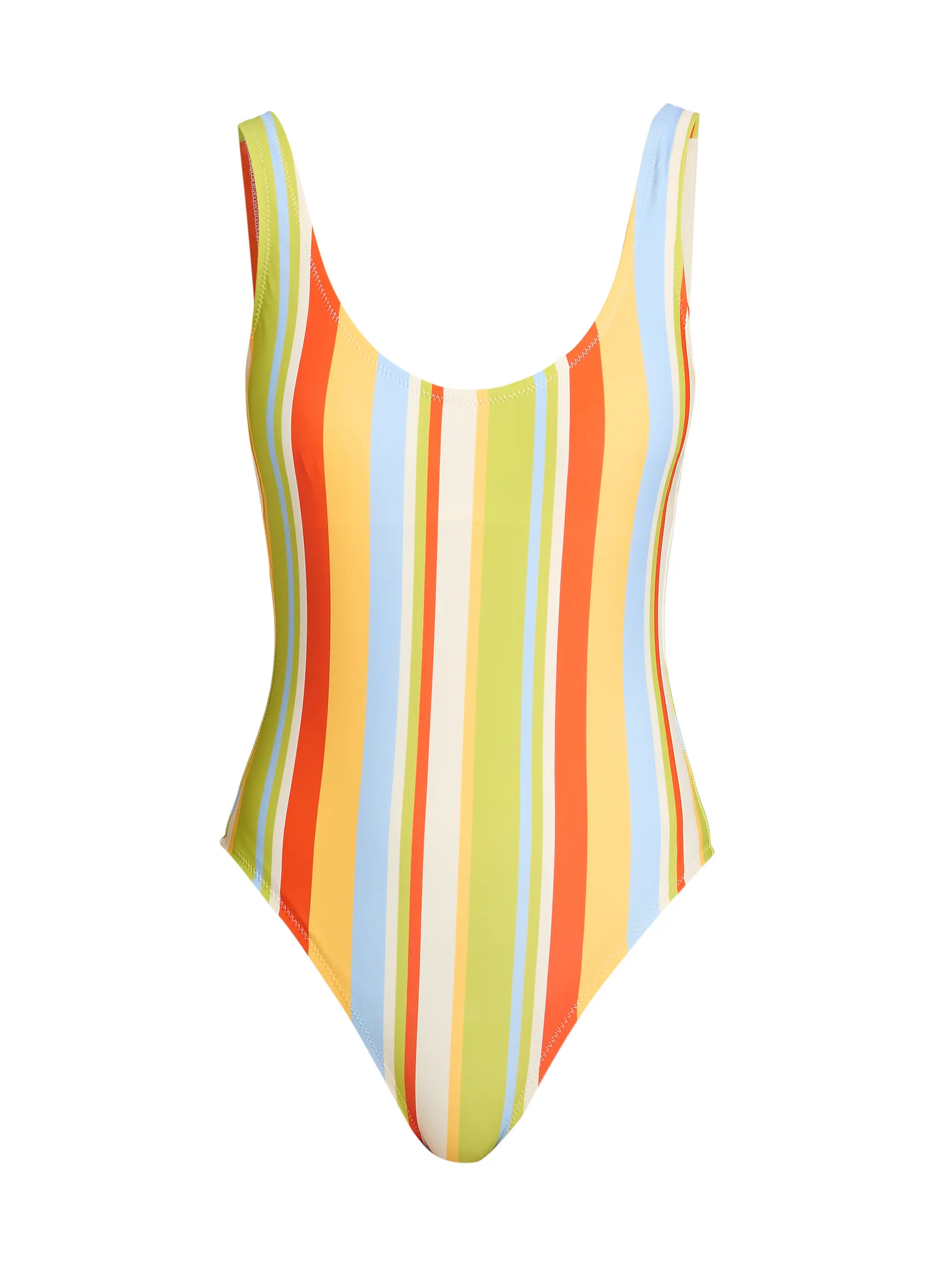 Solid & Striped The Annemarie Striped One-Piece Swimsuit | Saks Fifth Avenue | Saks Fifth Avenue