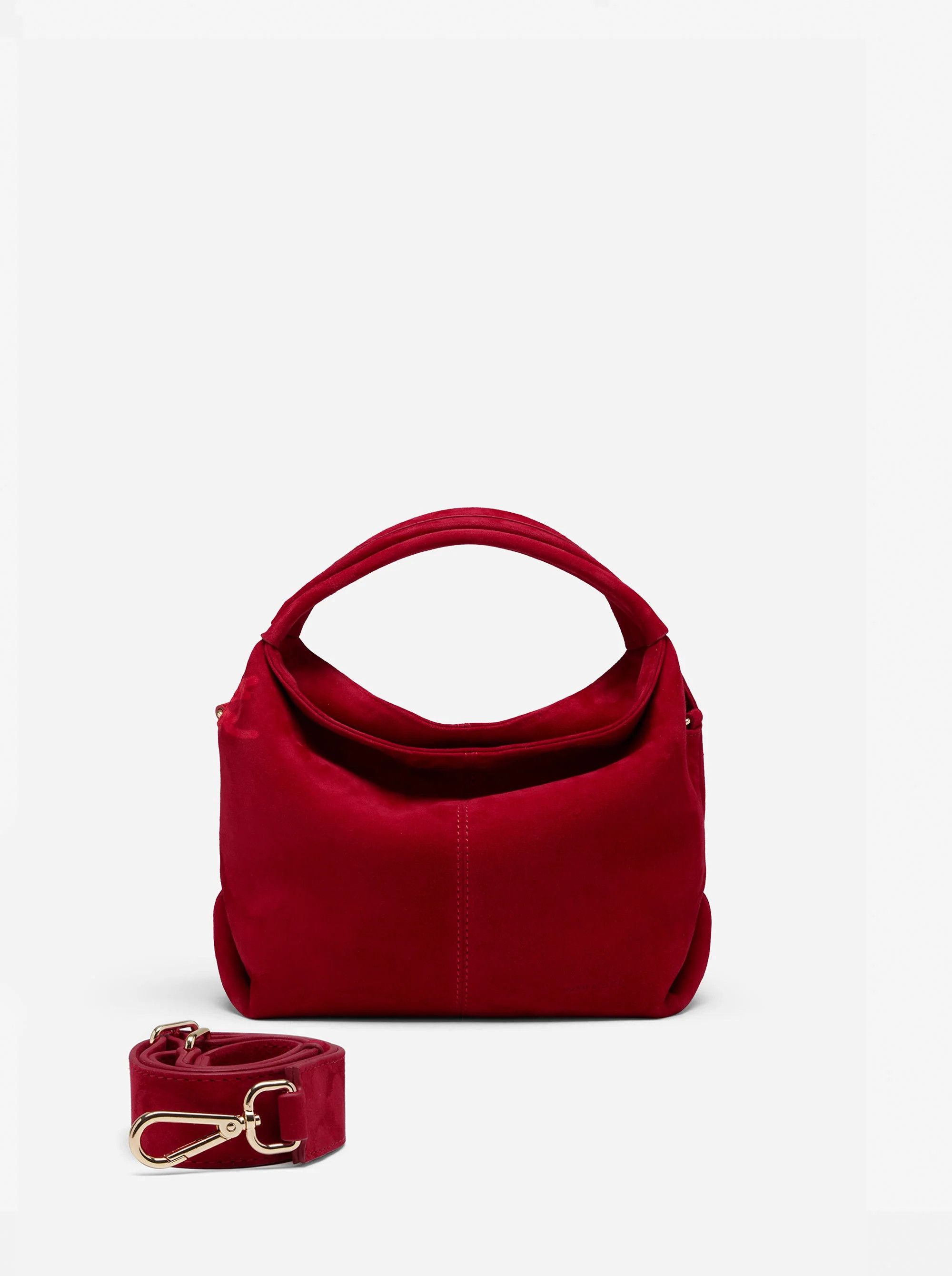 Mini Gala Red Suede | Manu Atelier