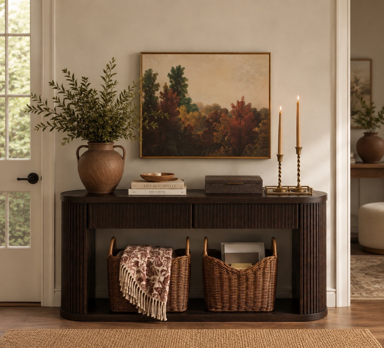 This beautiful consult table is on sale for under $250 at Target. Shop everything below! ￼

#LTKSaleAlert #LTKHome #LTKSeasonal