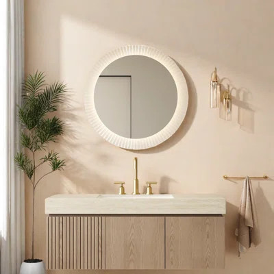 Modern Floating Vanity With Storage, Ceramic Sink, And Marble-like Top For Spacious Bathrooms | Wayfair North America