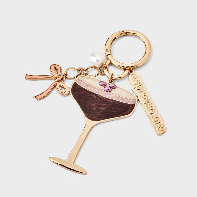 Espresso Era with Bow Bag Charm - A New Day™ Gold/Brown | Target