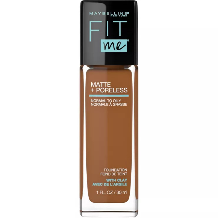 Maybelline Fit Me Matte + Poreless Oil Free Liquid Foundation - 1 fl oz | Target