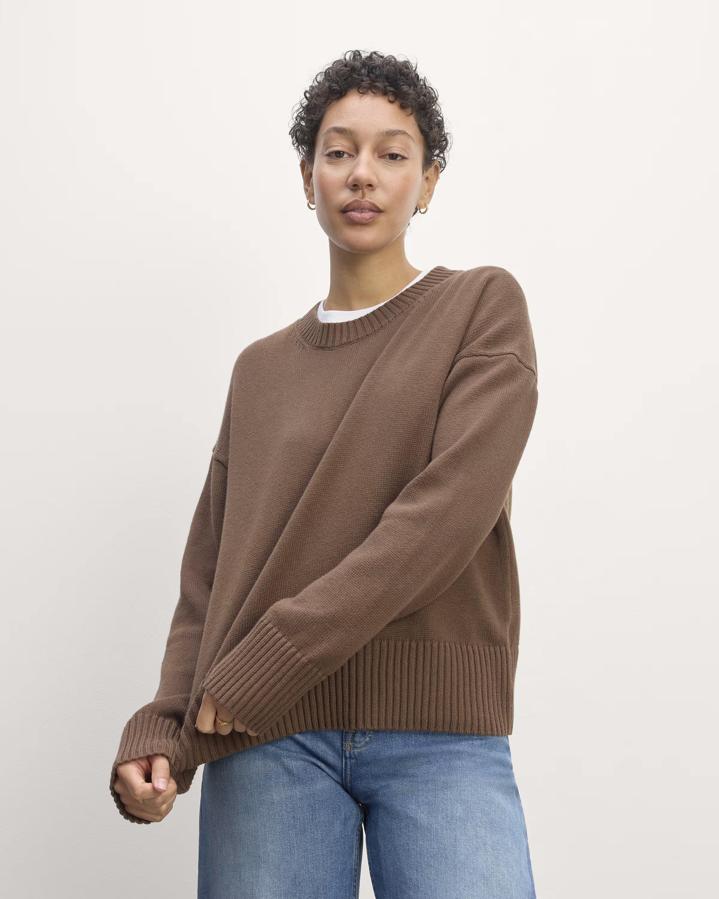 The Boxy Sweater in Everyday Cotton | Everlane