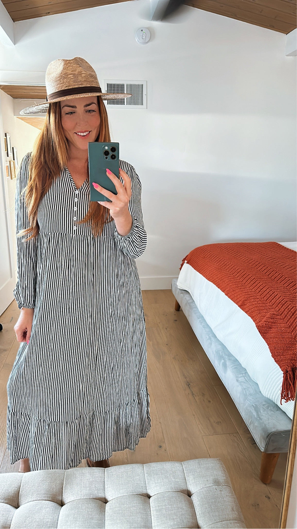 Headed for a girls pool day 💕 Loving this striped dress and hat. Added a few of my favorite striped dresses and hats for you to chose from 🙌

#LTKunder50 #LTKunder100 #LTKswim