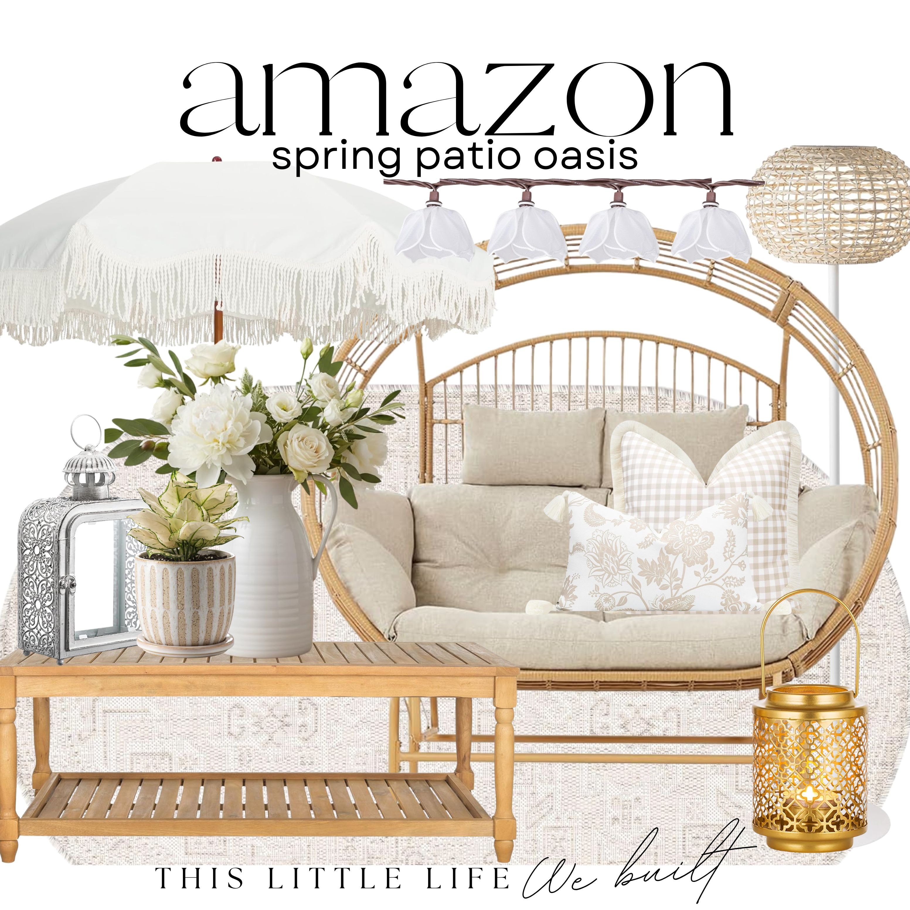 Spring Front Porch Decor from Amazon!
Amazon Home / Floral Front Door Wreaths / Faux Greenery Garlands / Potted Spring Flowers / Oversized Planters / Woven Door Mats / Welcome Mats with Spring Quotes / Outdoor Lanterns with LED Candles / Neutral Porch Rugs / Wooden Welcome Signs / Wicker Porch Chairs / Outdoor Accent Pillows / Decorative Watering Cans / Spring Topiaries / Hanging Baskets / Garden Stools / Rustic Wooden Crates / Faux Lemon or Olive Trees / String Lights for Porch / Seasonal Porch Signs / Neutral Throw Blankets / Metal Plant Stands / Spring-Themed Door Hangers / Light Wood Accent Tables / Weatherproof Floral Arrangements / Aesthetic Doormats / Cute Spring Doormats / Porch Rocking Chairs / Porch Swings /  

 #LTKSeasonal #LTKHome