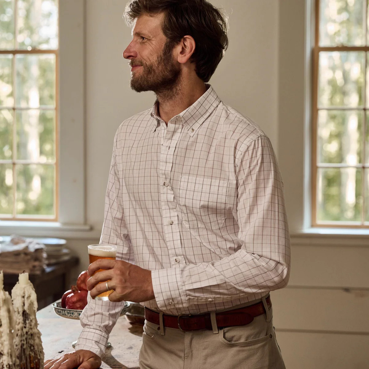 Monroe Poplin Shirt | Over The Moon
