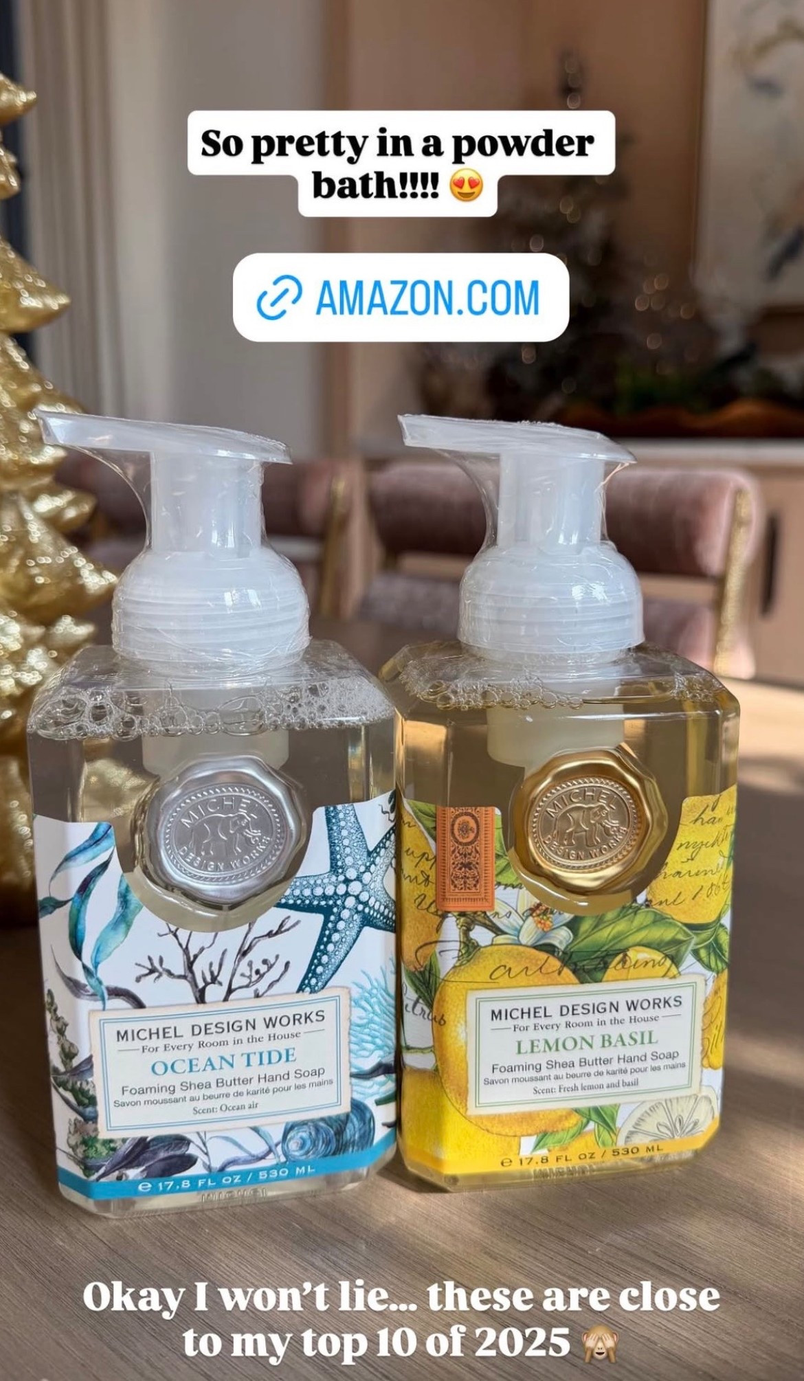 $15 hand soap from Amazon! So pretty in a powder bath 😍😍😍

#LTKHome #LTKmomlife #LTKFindsUnder50