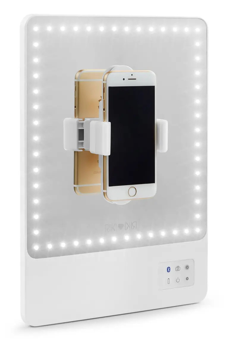 RIKI Skinny Lighted Mini Vanity Mirror | Nordstrom