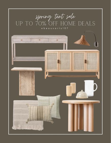 Save up to 70% off the spring tent sale on these beautiful home items! 

#LTKhome #LTKsalealert #LTKstyletip