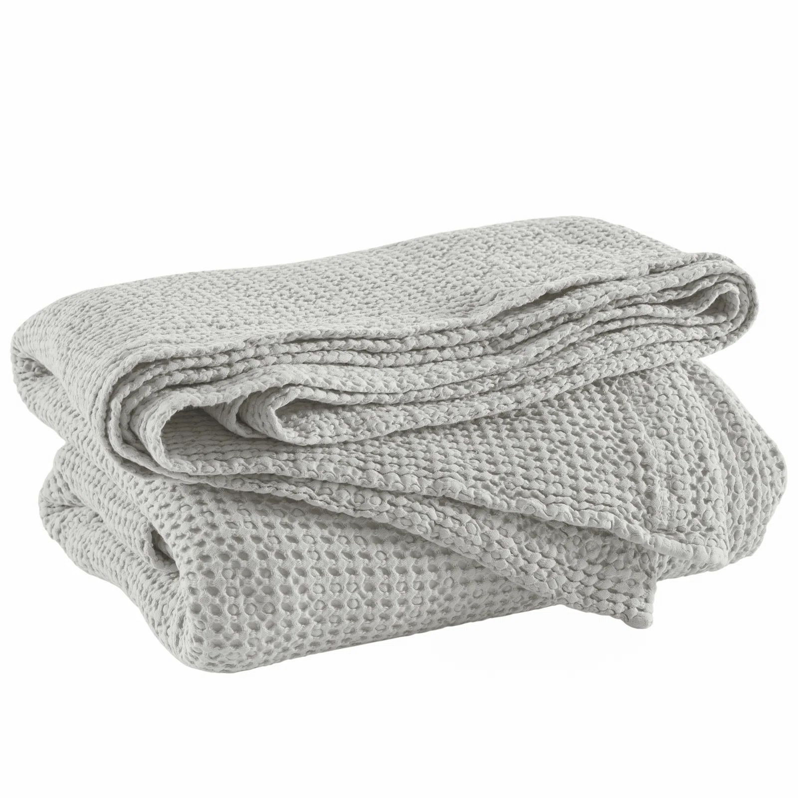 Bubble Cotton Waffle Coverlet | Wayfair North America
