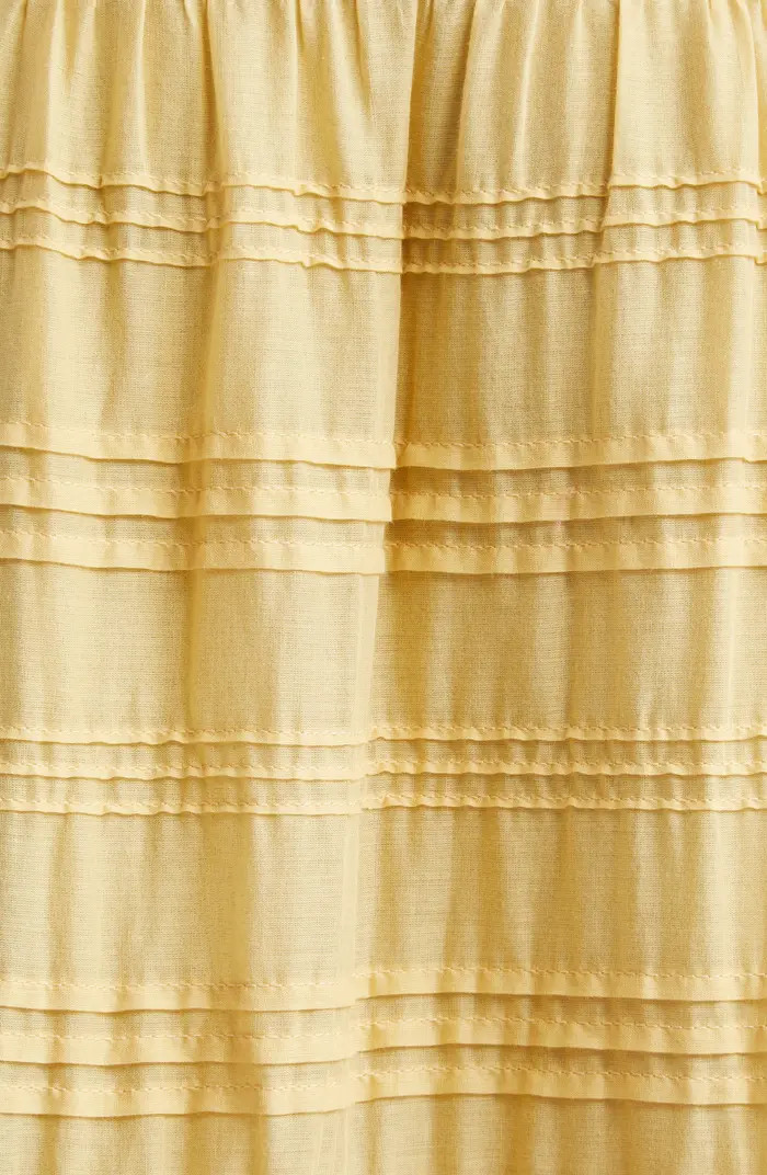 Paule Embroidered Detail Cotton Maxi Dress | Nordstrom