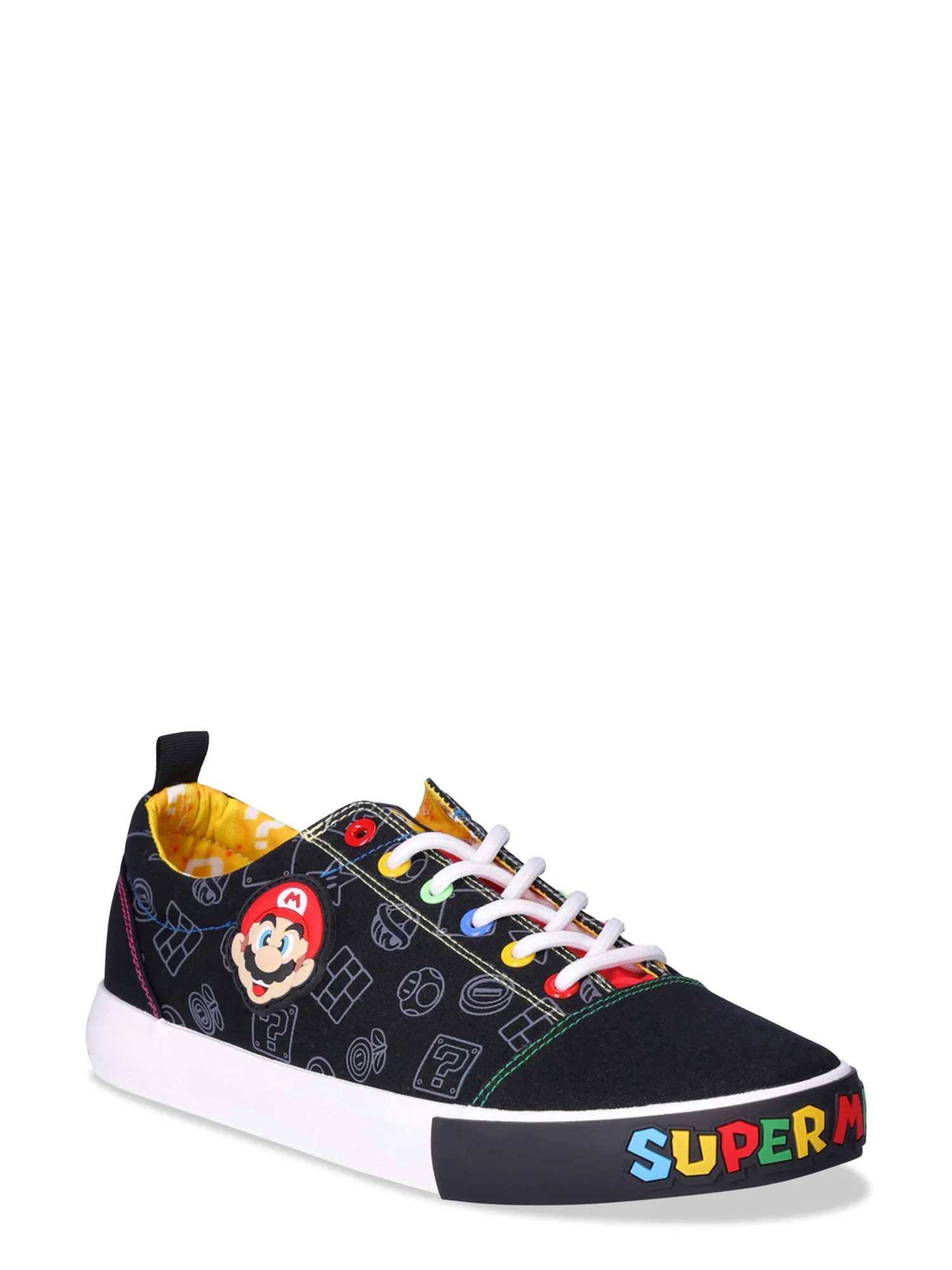 Nintendo Mens Mario & Luigi Low-Top Lace-Up Sneaker, Size 7-13 - Walmart.com | Walmart (US)