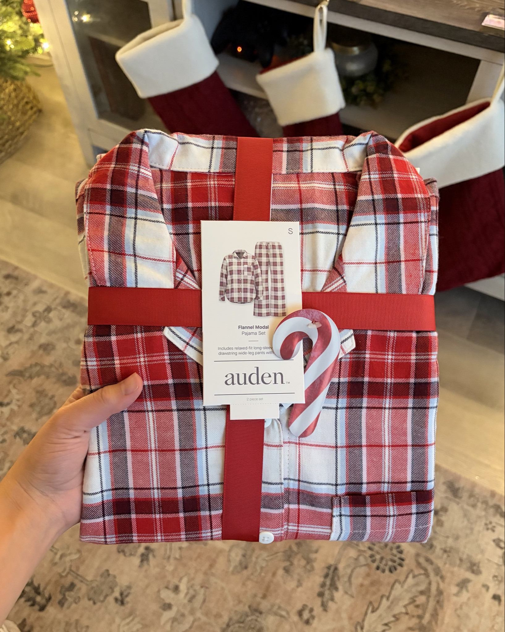 Just got these cozy Christmas pjs in from Target!! So comfy & perfect for the season❤️🧑🏼‍🎄

#target #targetfinds #pajamas #christmaspjs #christmas #cozy 

#LTKSaleAlert #LTKHoliday #LTKCyberWeek