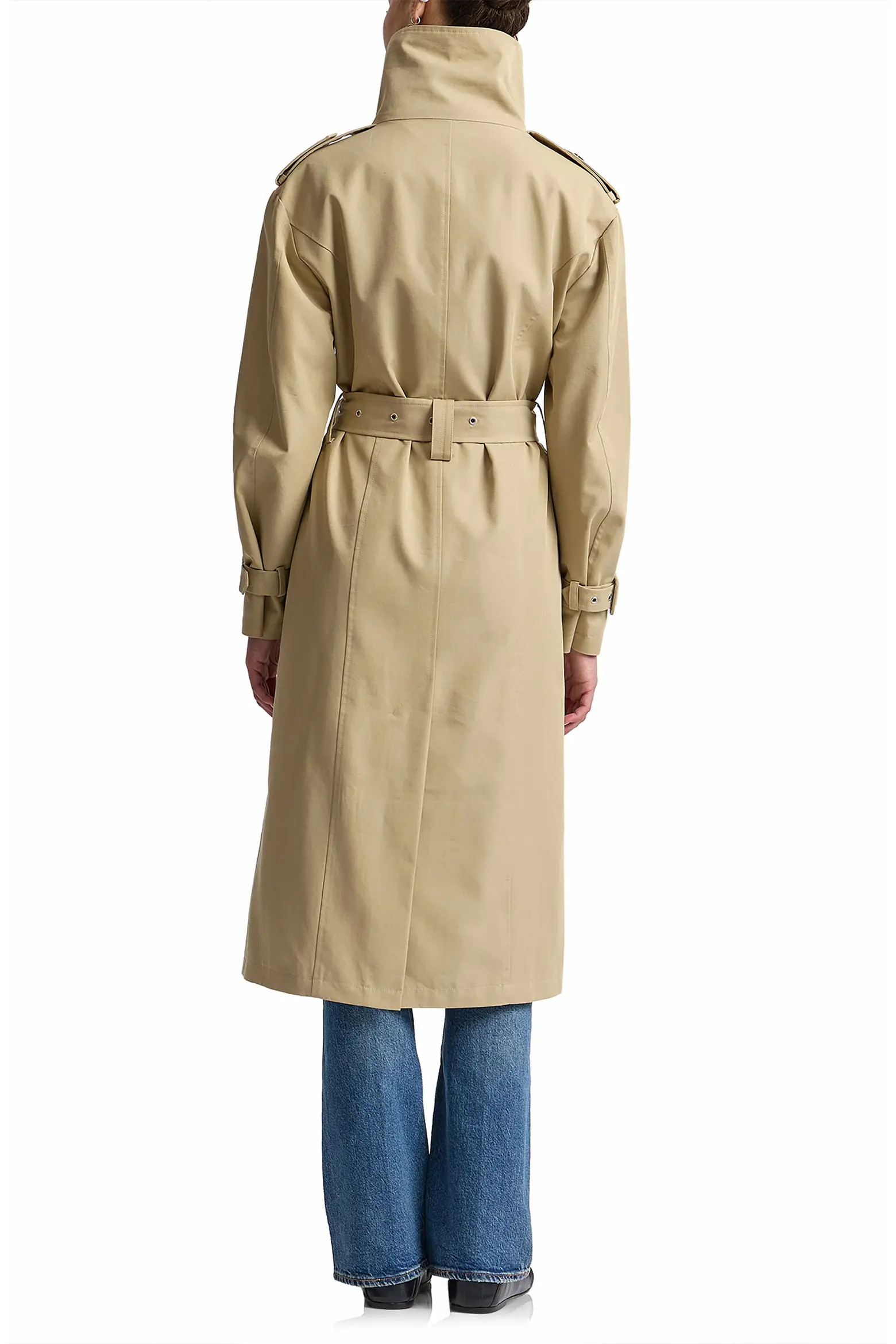 Belted Cotton Blend Trench Coat (Women) | Nordstrom | Nordstrom