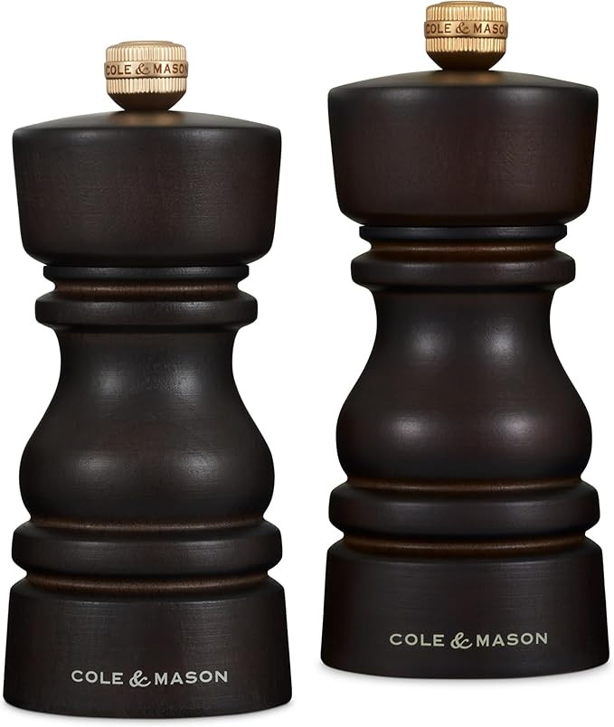 Cole & Mason London Refillable Spice Mill - Kitchen & Home Accessory - Salt & Pepper Grinder Set ... | Amazon (US)