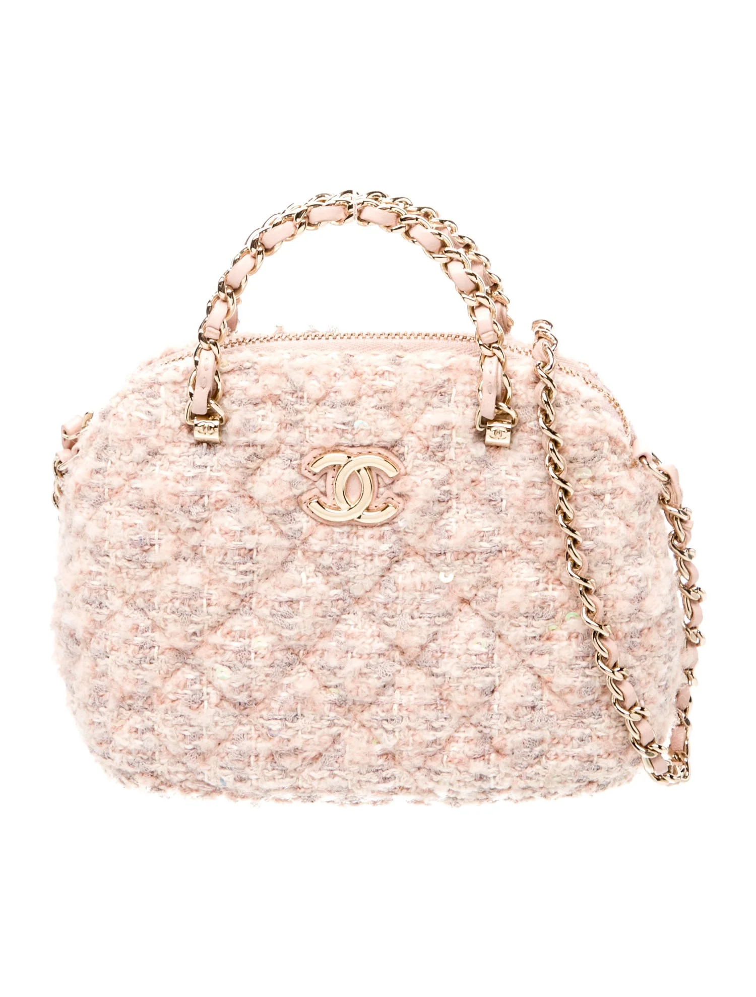 Chanel Mini Coco Clutch w/ Chain - Pink Mini Bags, Handbags - CHA1383679 | The RealReal | The RealReal