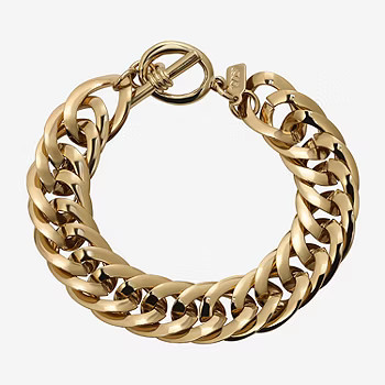 1928 Gold Tone 7.5 Inch Curb Link Bracelet | JCPenney