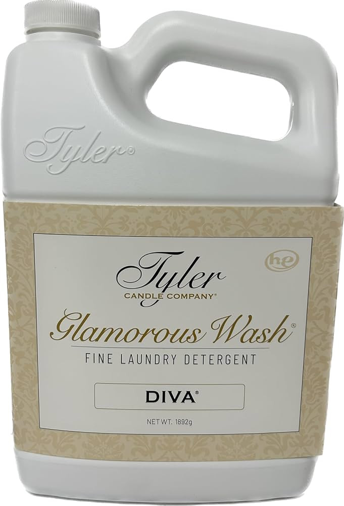 Tyler Glam Wash Laundry Detergent, Diva, Liquid, 64 Fl Oz (Half Gallon) HE Safe | Amazon (US)
