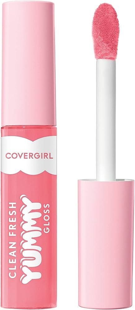 COVERGIRL Clean Fresh Yummy Gloss – Lip Gloss, Sheer, Natural Scents, Vegan Formula - Havana Go... | Amazon (US)