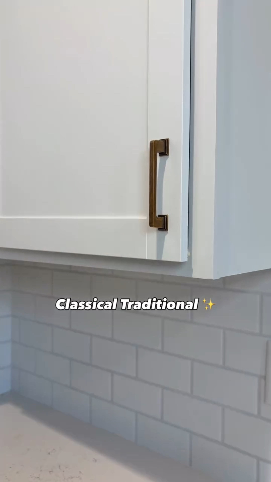 Can a handle really change a kitchen? You bet. 🛠️✨ We swapped out builder-grade for traditional antique brass pulls and upped the size to fit our oversized drawers. The result? 

So much more character and charm in the space 🙌🏻

👀 Want the same pulls? Comment ‘PULL’ for the link! 🔗

#kitchenmakeover #cabinetpulls #kitchenhardware #kitcheninspo #brasshardware #kitchenrefresh #interiorstyling #homedecor #amazon

#LTKSaleAlert #LTKStyleTip #LTKHome