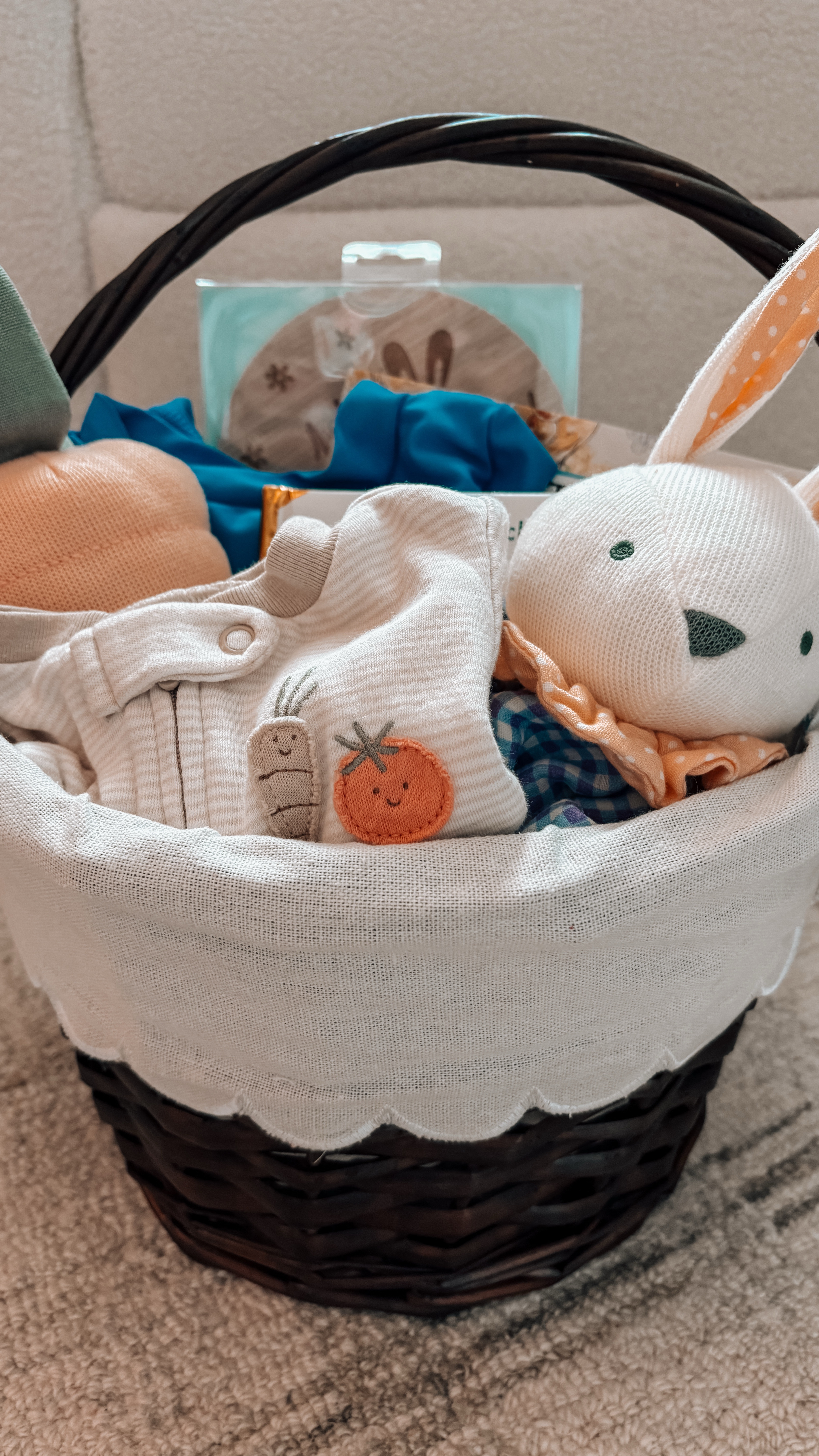 Baby P’s first Easter basket!! I love being a momma!! ✝️🐰💐🥕☀️ #Easterbasket #babyfirsteaster #easterbasketideas #newborneasterbasket 

#LTKFestival #LTKGiftGuide #LTKBaby