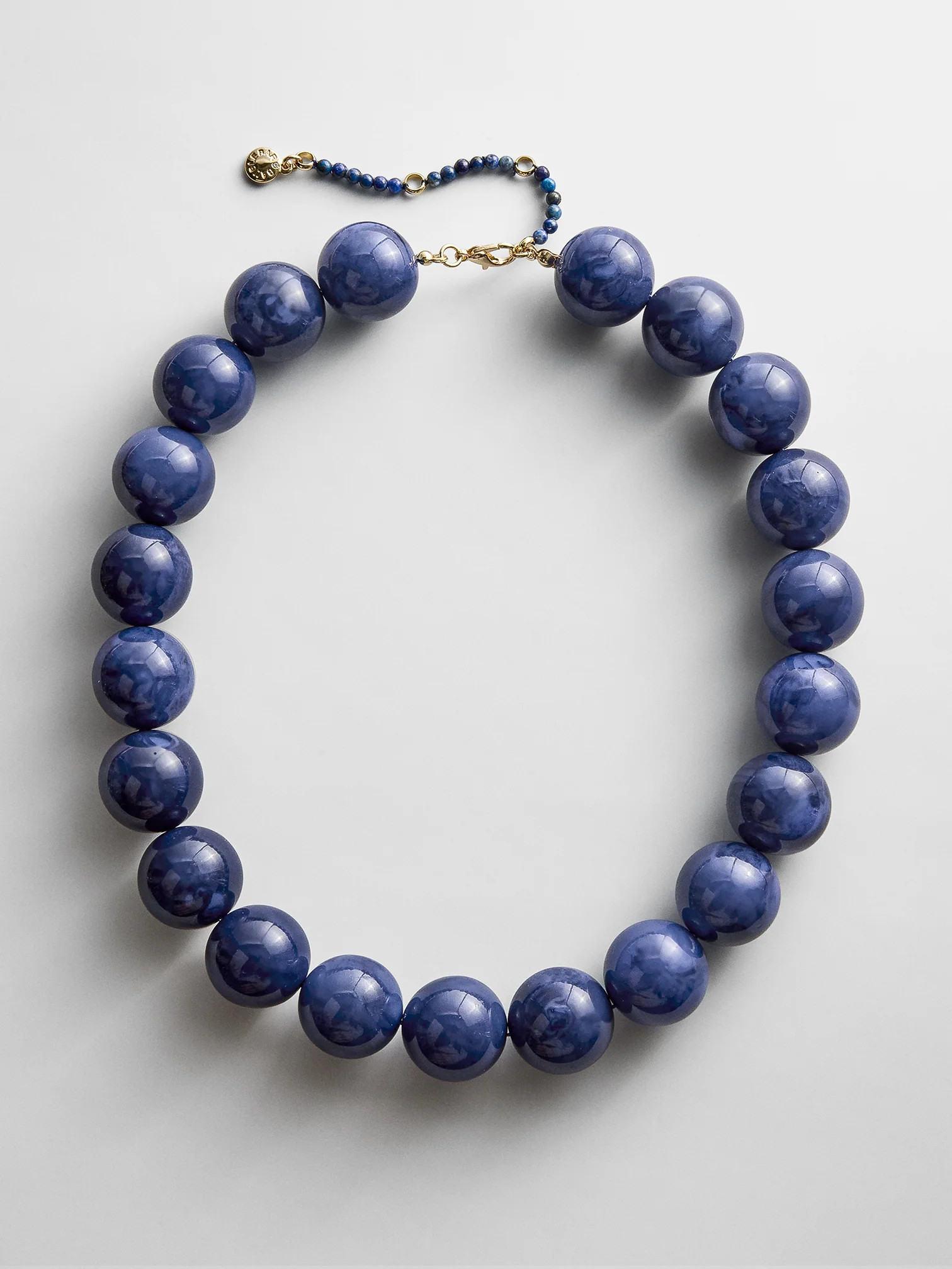 Joan Semi-Precious Necklace - Lapis | BaubleBar