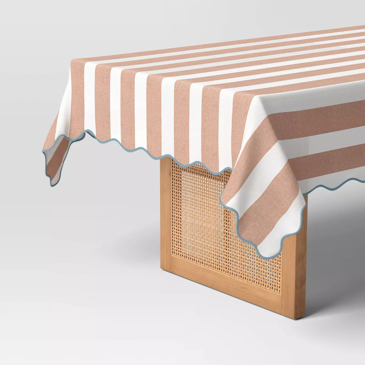 Striped Tablecloth Peach - Threshold™ | Target