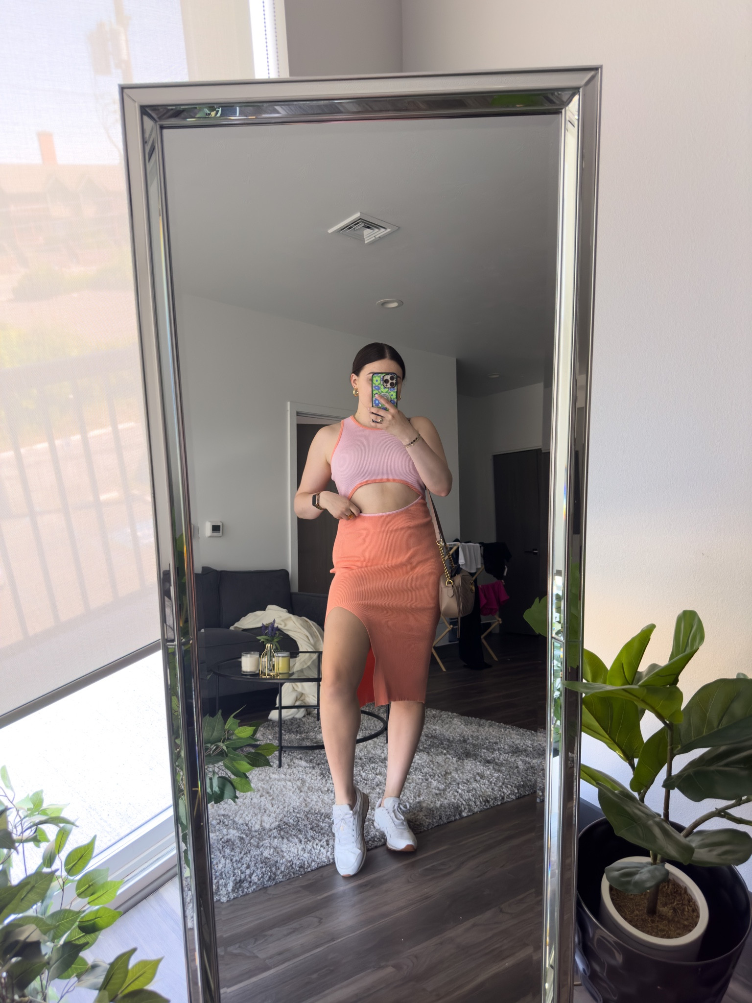 Casual first date outfit idea! Perfect for coffee or a walk. 

I’m wearing a M dress and size 9 sneakers 

#LTKunder100 #LTKSeasonal #LTKstyletip