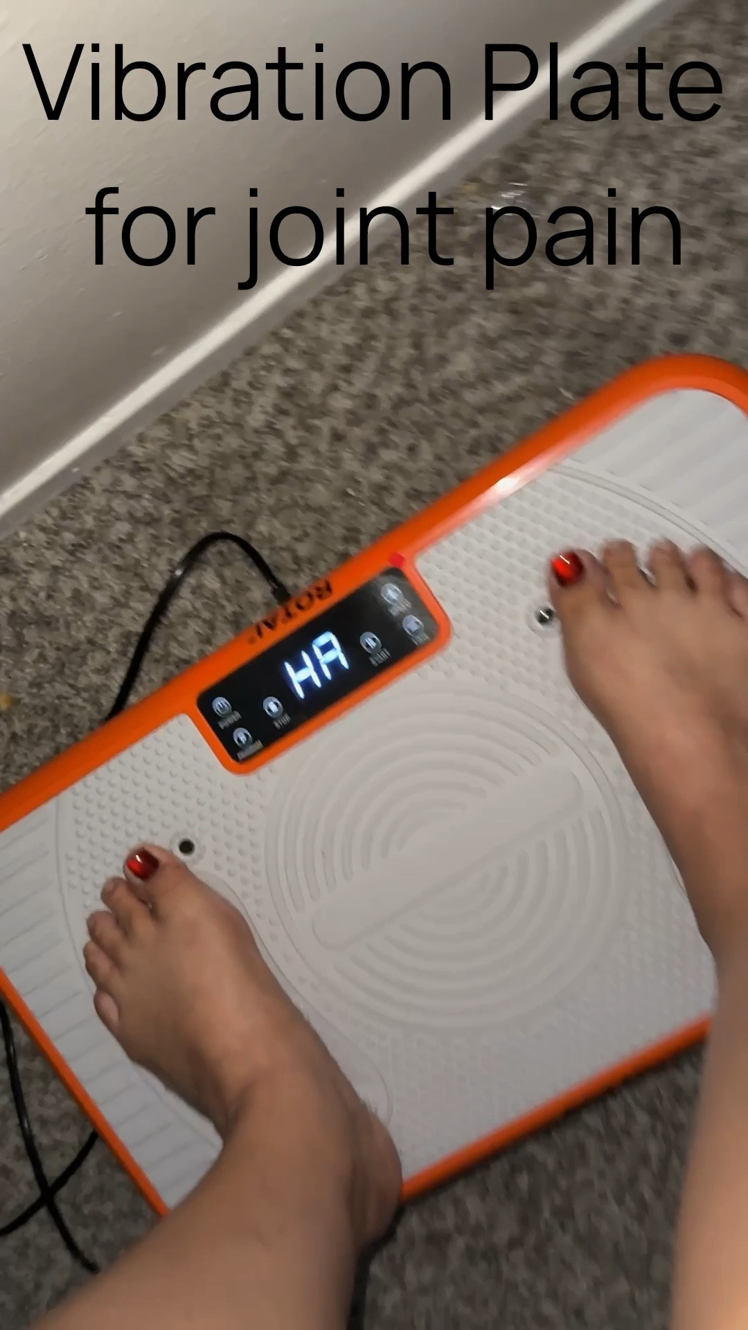 I have a knee issue and have been vibrating it out as well as doing PT to lower the swelling. The exact model is out of this color so I tagged a similar to include the Bluetooth and exercise accessories .

Shake Plate Vibration Exercise Machine for Lymphatic Drainage Massager & Weight Loss, 400 lbs Capacity Whole Body Vibrating Plate Workout for Women and Men

#LTKActive #LTKFindsUnder100 #LTKHome