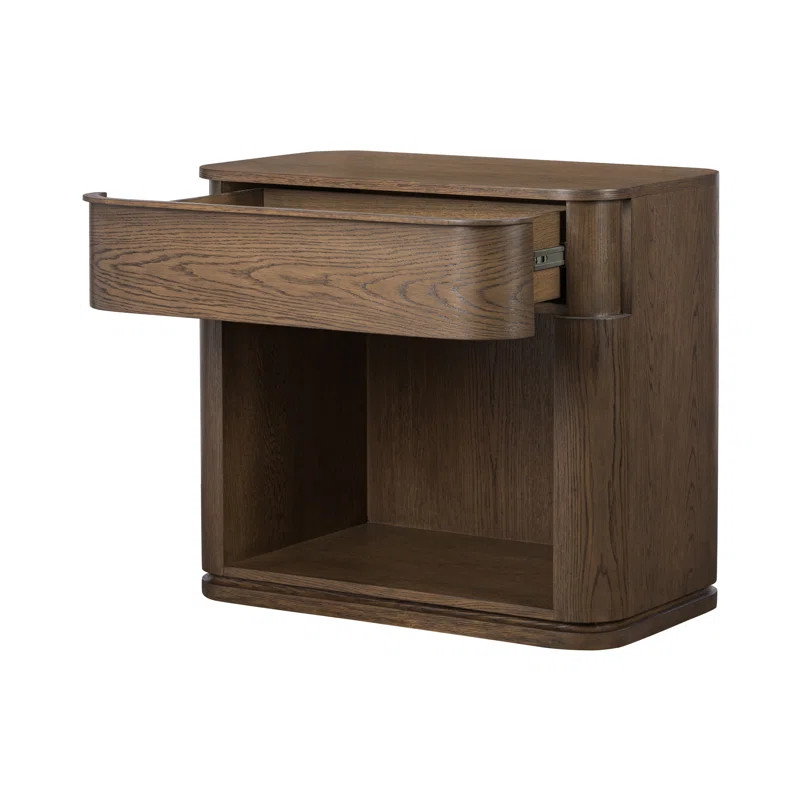 Croix Nightstand - Caramel Oak | Wayfair North America
