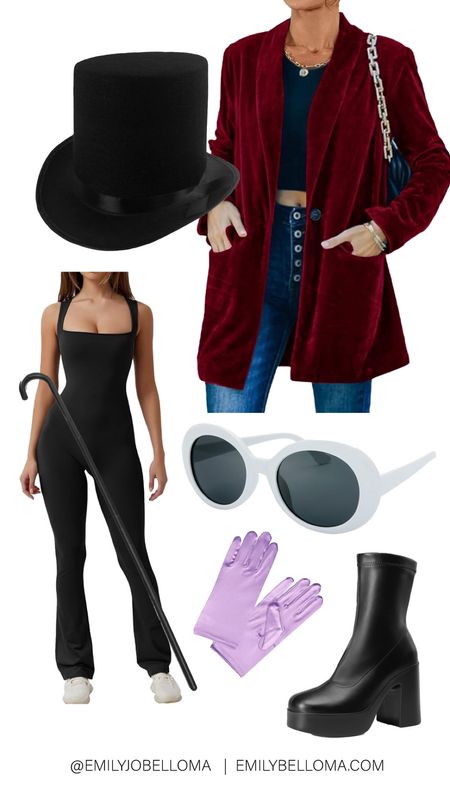 Women’s Willy Wonka Halloween costume idea from Amazon 

Johnny Depp Willy Wonka Halloween costume, easy Halloween costume 

#LTKSeasonal #LTKfindsunder50 #LTKHalloween